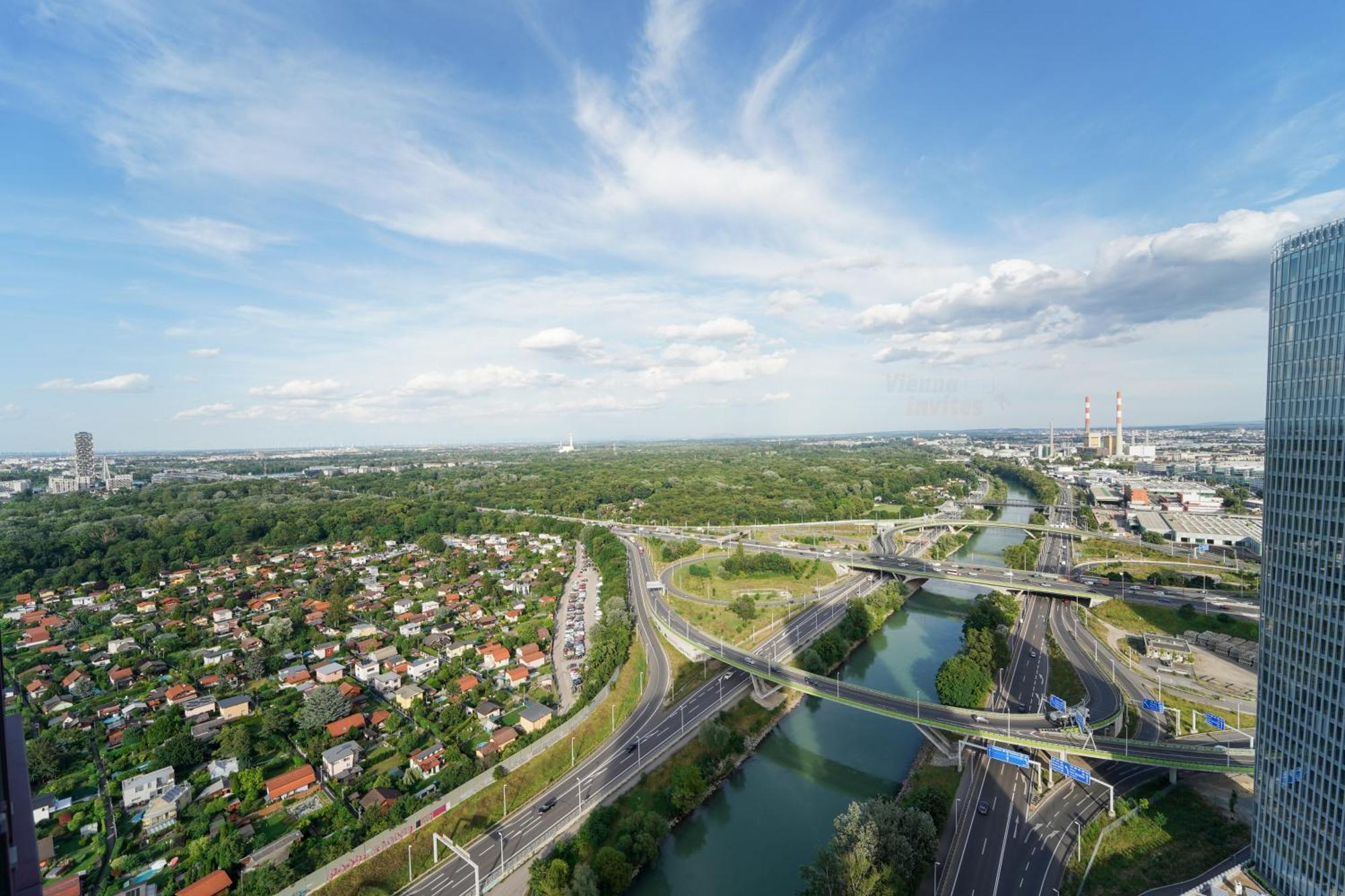 Triiiple 7Heaven - Amazing View On Top Floor With Rooftop Pool Vídeň Exteriér fotografie